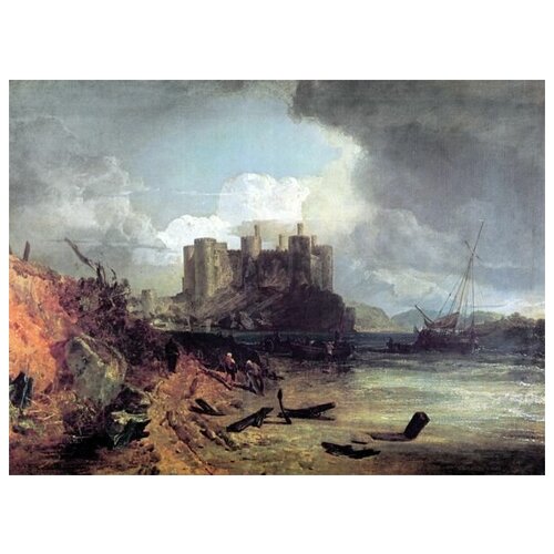  1810     (Conway Castle) Ҹ  54. x 40.