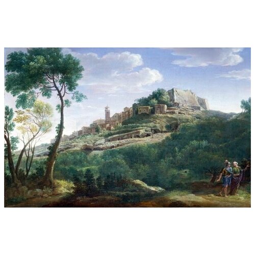  1350          (A Landscape with an Italian Hill Town)     46. x 30.
