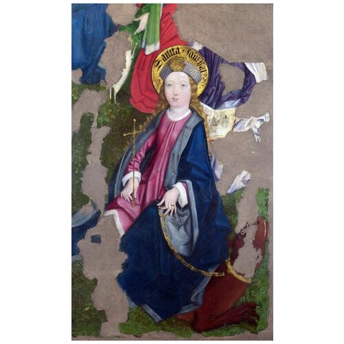  1430      (Saint Margaret)   30. x 50.