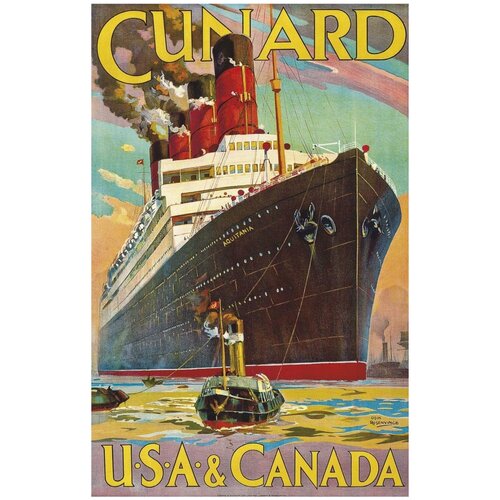  1450  /  /   -  Cunard, U.S.A & Canada 6090    