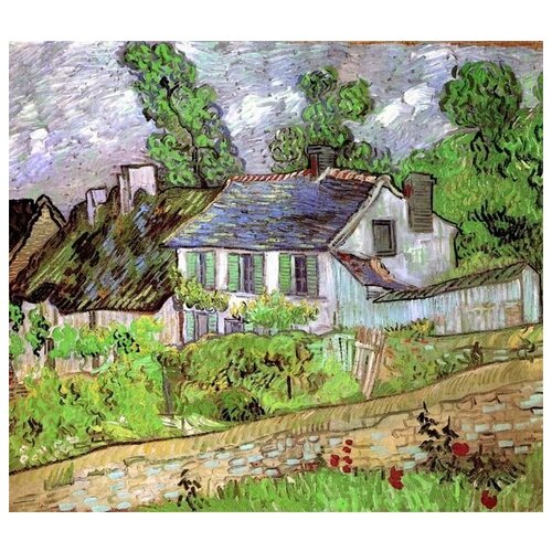  2830       2 (Houses in Auvers 2)    68. x 60.