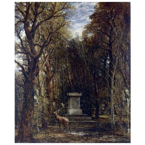  2300          (Cenotaph to the Memory of Sir Joshua Reynolds)   50. x 61.