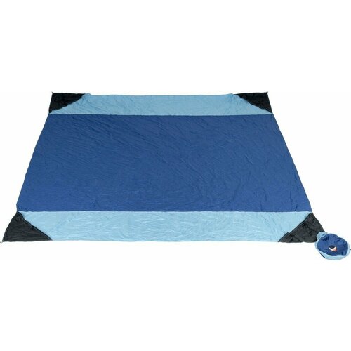  3090   Ticket to the Moon Beach Blanket Royal Blue/Sky Blue