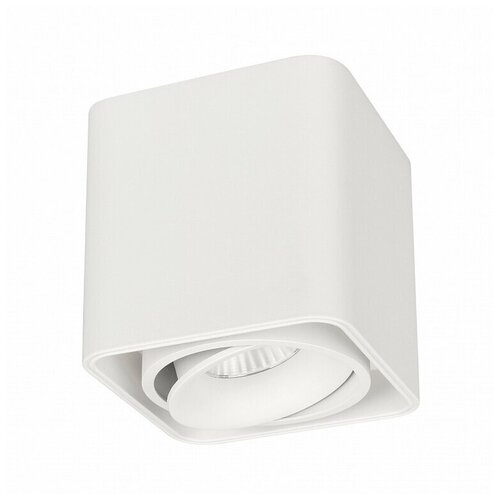  5024  SP-CUBUS-S100x100-8W Warm3000 (WH, 45 deg, 230V) (Arlight, IP20 , 3 )