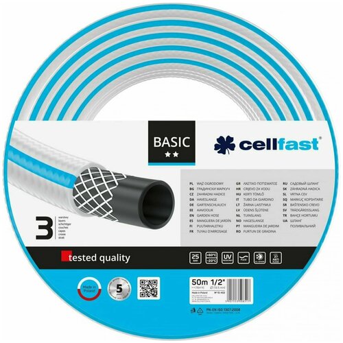  6090   (1/2''; 50 ) Cellfast BASIC     , , , , 