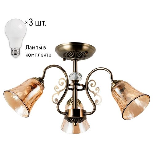  4490    Arte lamp Nicole A2702PL-3AB+Lamps388716