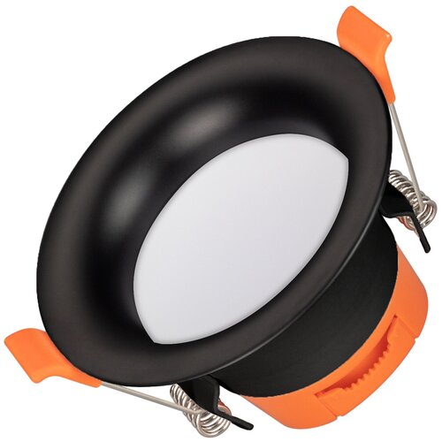  1427  MS-BLIZZARD-BUILT-R90-6W Warm3000 (BK, 100 deg, 230V) (Arlight, IP20 , 3 )