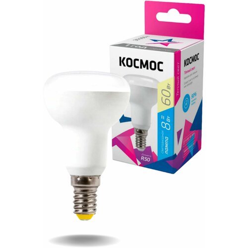 ������ 133� ����� ������������ R50 8�� 220� E14 3000� ������ Lksm_LED8wR50E1430