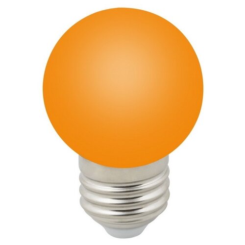 ������ 60� ����/��������/������������ Volpe LED-G45-1W/ORANGE/E27/FR/� ����� ������������ ������������. ����� 