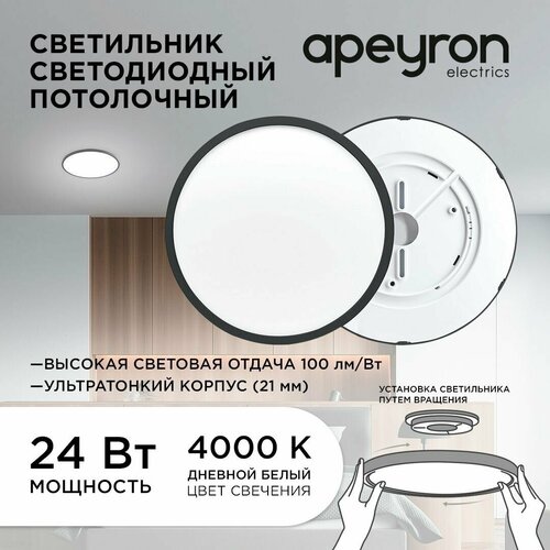  1675    Apeyron 18-127, SPIN, 24, 230/50, 2400, 4000, 23025, ,