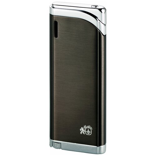  4440   Colibri OF LONDON Debonair 3 Satin Gunmetal & Polished Silver