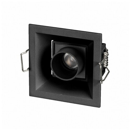  2977  MS-ORIENT-BUILT-TURN-TC-S67x67-3W Day4000 (BK-BK, 30 deg, 230V) (Arlight, IP20 , 5 )