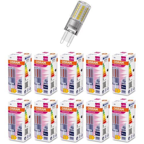 ������ 12570� �������� ������������ OSRAM ������� G9 4,8�� 220� 600�� 4000� ������� �����, �������� 10��