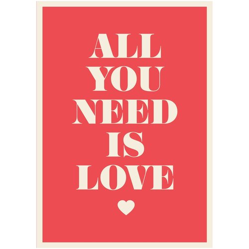  1450  /  /  All You Need Is Love 6090    