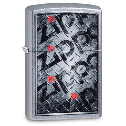  3225    ZIPPO Diamond Plate 29838 Zippo Design   Street Chrome