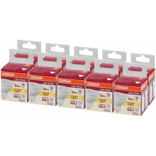 ������ 2132� LS MR16 3536 5W /830 (35W) 12V GU5.3 350lm 36�� 15000h - ����� OSRAM