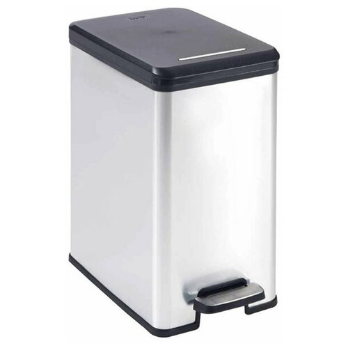  7931   Curver Slim Bin 25L-BLK582-ECOM / 240639