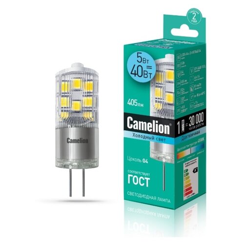 ������ 485� Camelion Led5 G4-Jd-Nf/845/G4 ( ��.����� ������������,5 ��,220�), ���. ���� Ac/Dc Camelion ���. LED5G4JDNF845G4