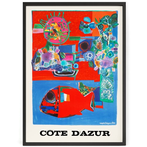  990         Cote D'Azur 1942  50 x 40   