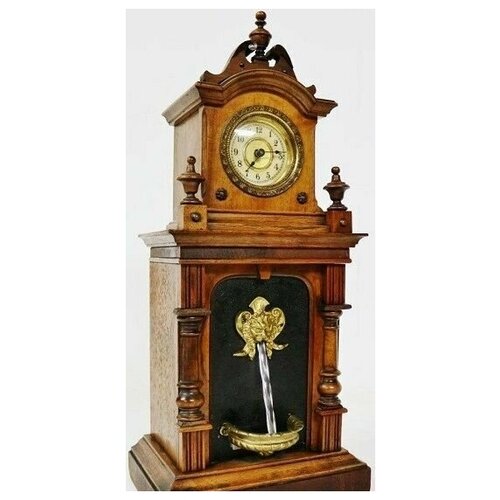 купить 379000р Музейный экземпляр.Антикварные уникальные часы-автоматон с имитацией водопада. Германия, 19 век.