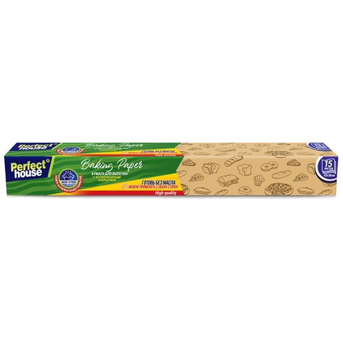  104 Perfect House    Baking Paper Non-Stick, 15 