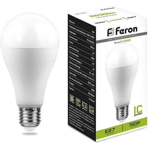 ������ 364� ����� ������������ LED 30�� �27 ����� 38195 FERON