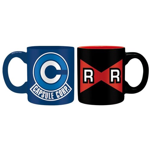  1390  ABYstyle: DRAGON BALL ( 2 .) espresso mugs 110 ml Capsule C VS R Ribbon x2 ABYMUG449