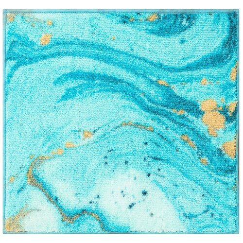  2840  50  57   ,  Confetti Bath Bella Marbling 01 Turquoise 