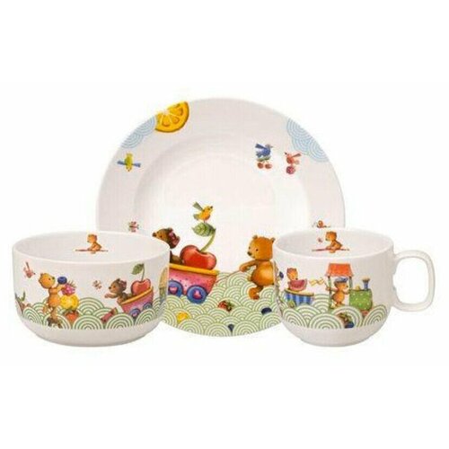  6555     3-  Hungry Bear Villeroy & Boch, 