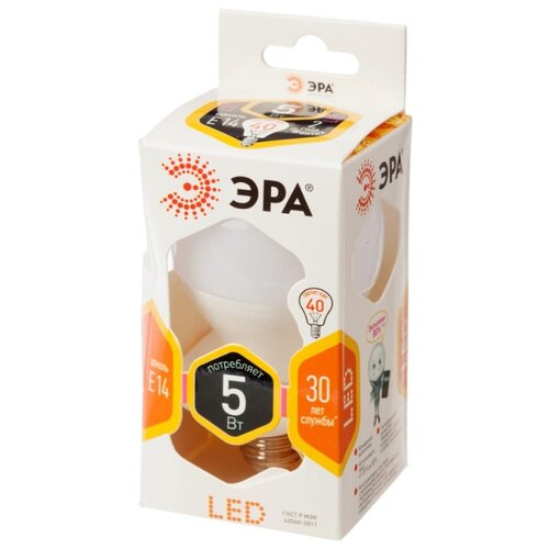 ������ 408� ����� ������������ ��� 5W E14 2700k ����.���.��� LED P45-5W-827-E14 , 2 ��.