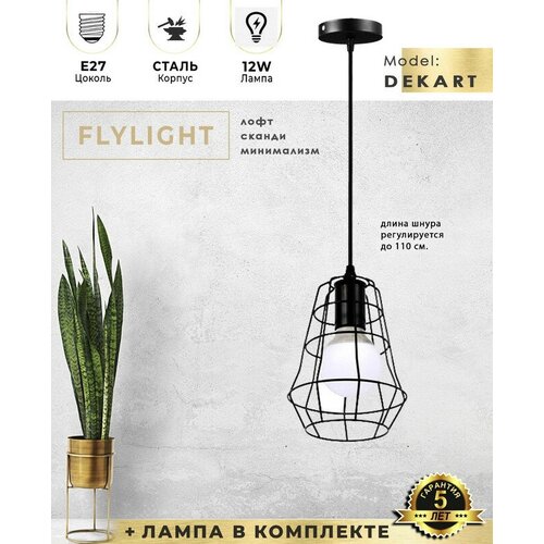  4926   Flylight DEKART     /  12W - 4000K (),   LOFT