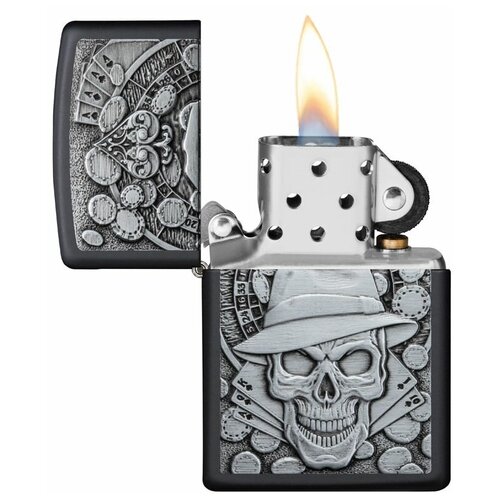  8840  Classic  . Black Matte Zippo 49183 GS