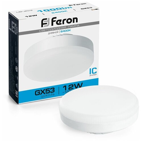    Feron LB-453 GX53 12W 6400K,  135 