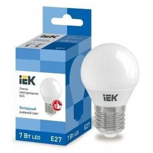 ������ 501� ������������ �������� ECO G45 ��� 7�� 230� 6500� E27 IEK (3 ��.)