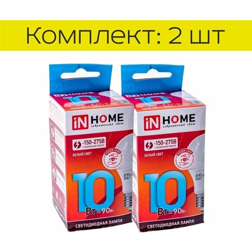 ������ 441� �������� In Home LED-A60-VC E27 10W 4000K 230V 900Lm 4690612020211