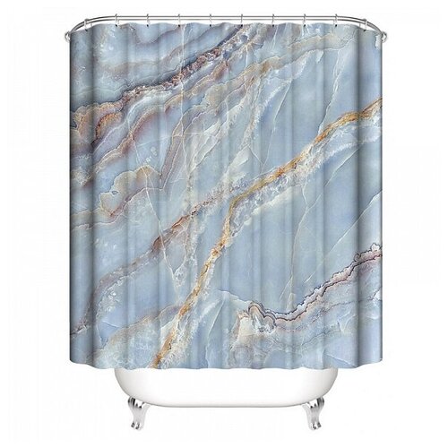  4950     Marble Blue, 180200 ,  , , Carnation Home Fashions, , MRB115BLE