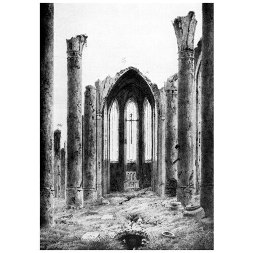  2580      (The ruins of the church) 1    50. x 71.