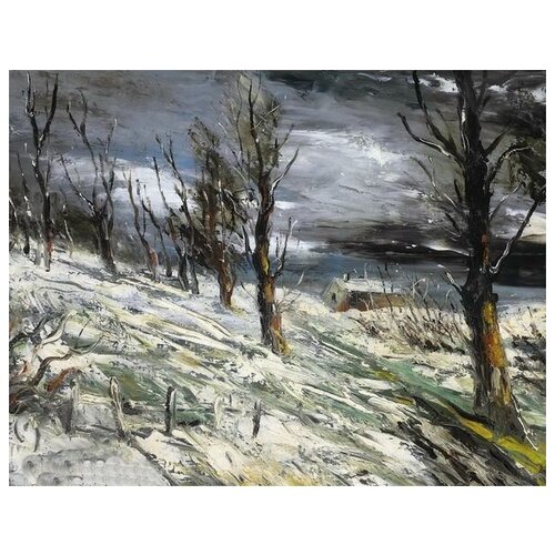  2410      (Snow Landscape)   65. x 50.