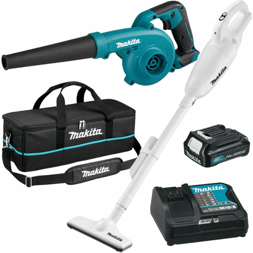  23610 Makita CLX245SAX1  ( UB100D +  CL108FD+1*2.0Ah BL1021B+DC10SB + )