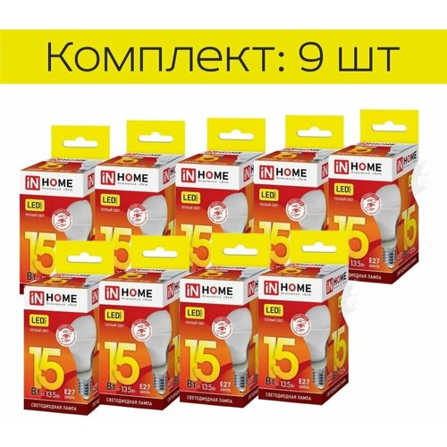 ������ 1920� �������� In Home LED-A60-VC E27 15W 3000K 230V 1350Lm 4690612020266