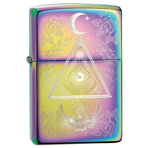  6290   Zippo 49061 Multi Color Eye of Providence Design