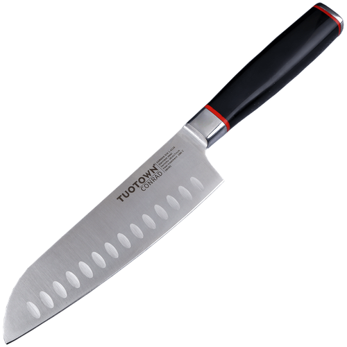  760   - ,   (Santoku), TuoTown Conrad.  German DIN 1.4116, ABS .