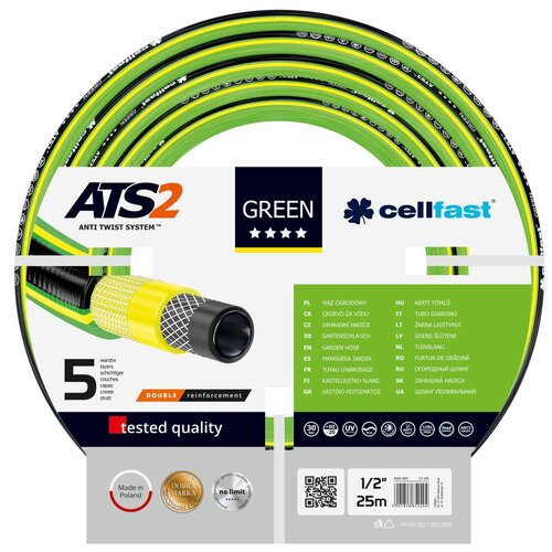  5610   (1/2''; 25 ) Cellfast GREEN ATS2     , , , , 