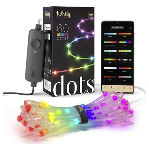  9439   Twinkly Dots 200 LED, RGB, Wi-Fi, IP44