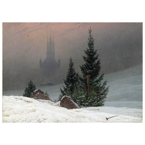  1270      (Winter Landscape) 1    42. x 30.