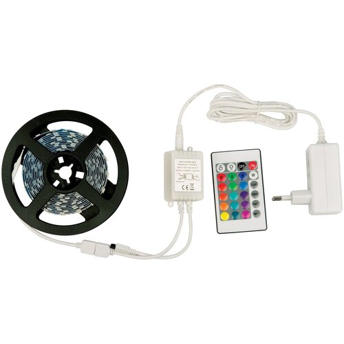  1455 UL   3. IP20. RGB.  24.   . TM Volpe.S-Q211 5050-30LED/m-IP20-3M-RGB RRP24C24