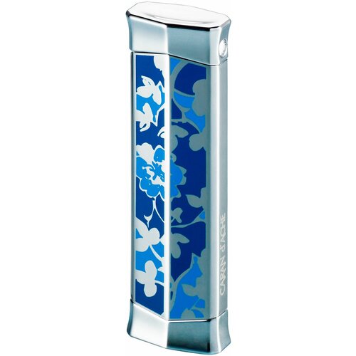  13550   CARAN d'ACHE CD 02 Rhodium Flower Blue