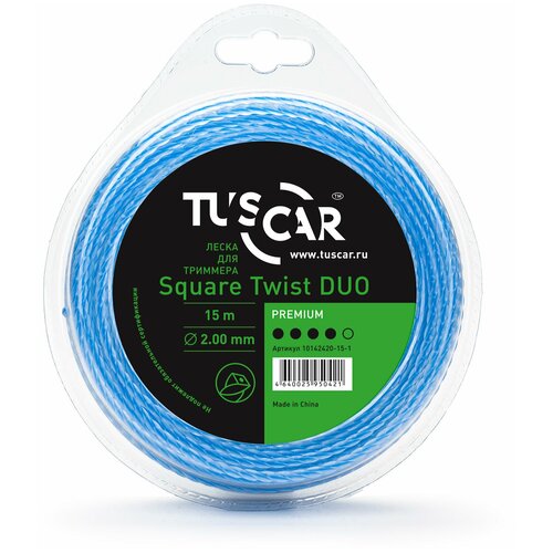  540 TUSCAR    Square Twist DUO, Premium, 2.0mmx15m 10142420-15-1