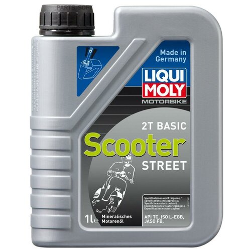  1640 LiquiMoly Motorbike 2T Basic Scooter Street (1L)_. .! \API TC,JASO FB LIQUI MOLY 8068 |   1  |   1