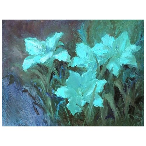  1220     (Lilies) 2    40. x 30.